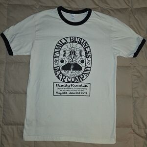 Family Business Beer Company 2019 Family Reunion Tee Limited Edition Size M